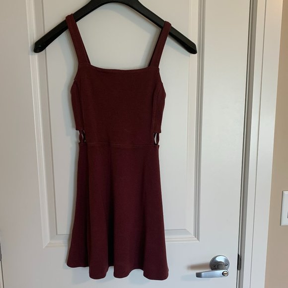 Garage burgundy Mini Dress, XS
